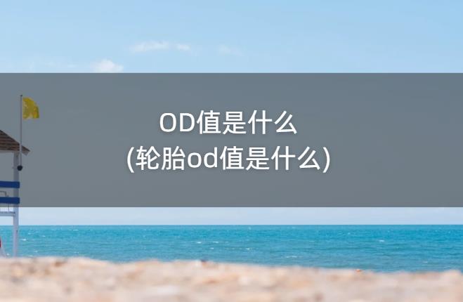 OD值是什么(轮胎od值是什么)