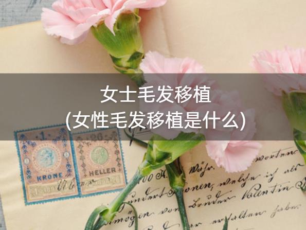 女士毛发移植(女性毛发移植是什么)