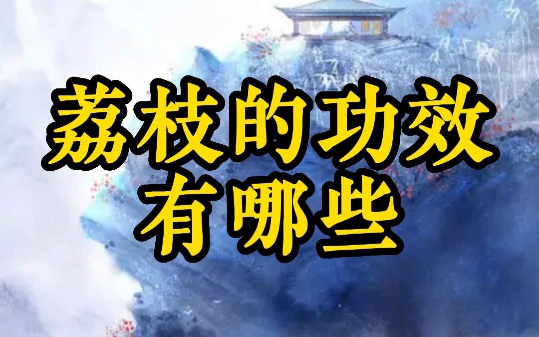 煮荔枝汤放什么功效(荔枝汤配方及功效)